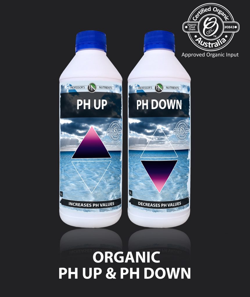 PH Up and PH Down products web Professor